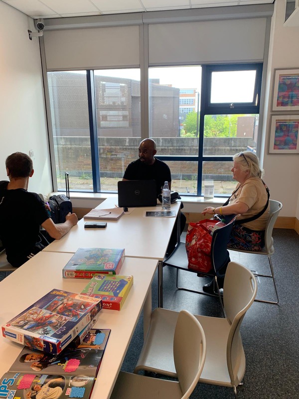 Drop-in session with community members